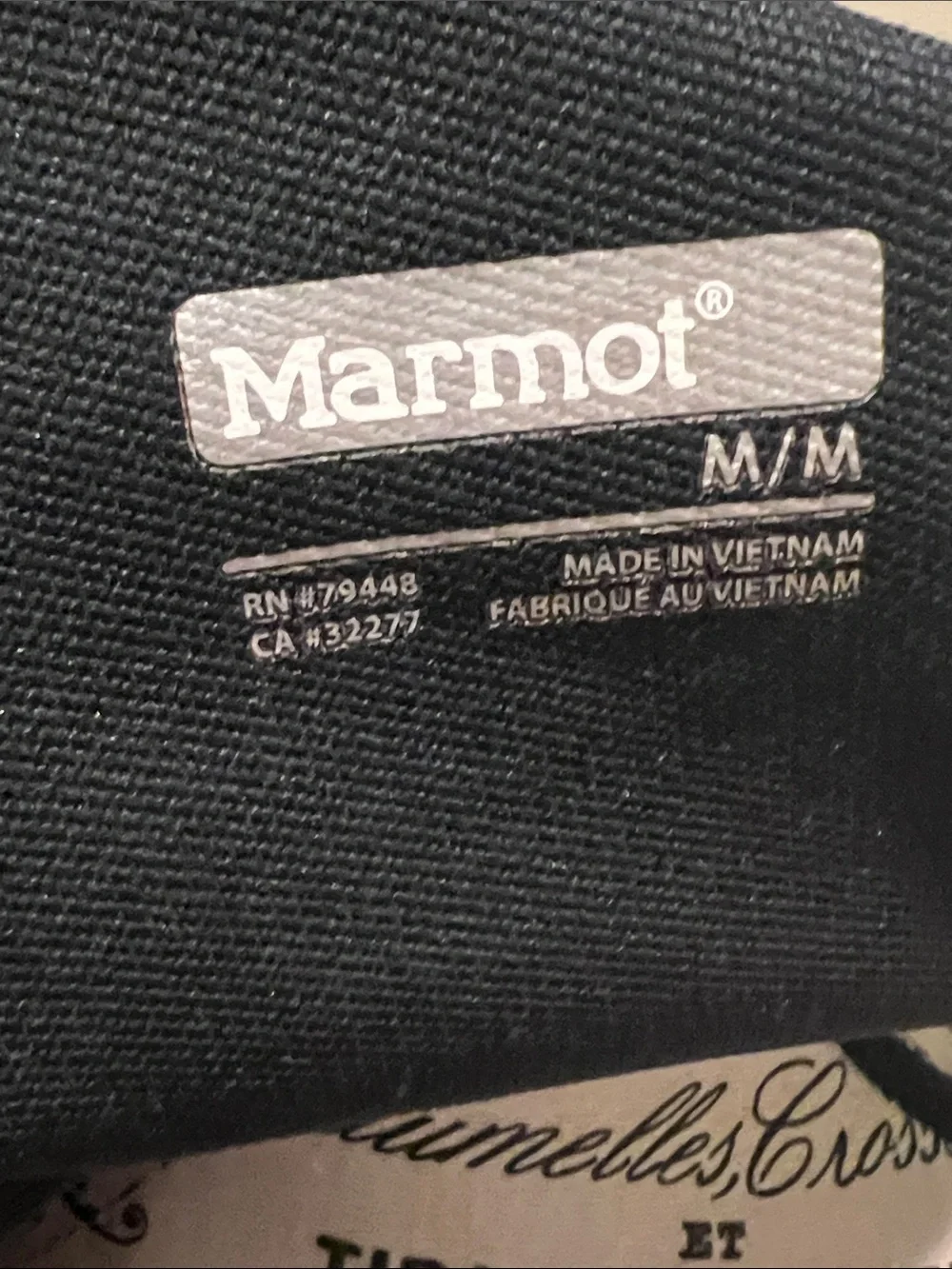 Marmot Black Performance Softshell Jacket